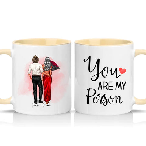 Two Tone 11oz Mug Cream