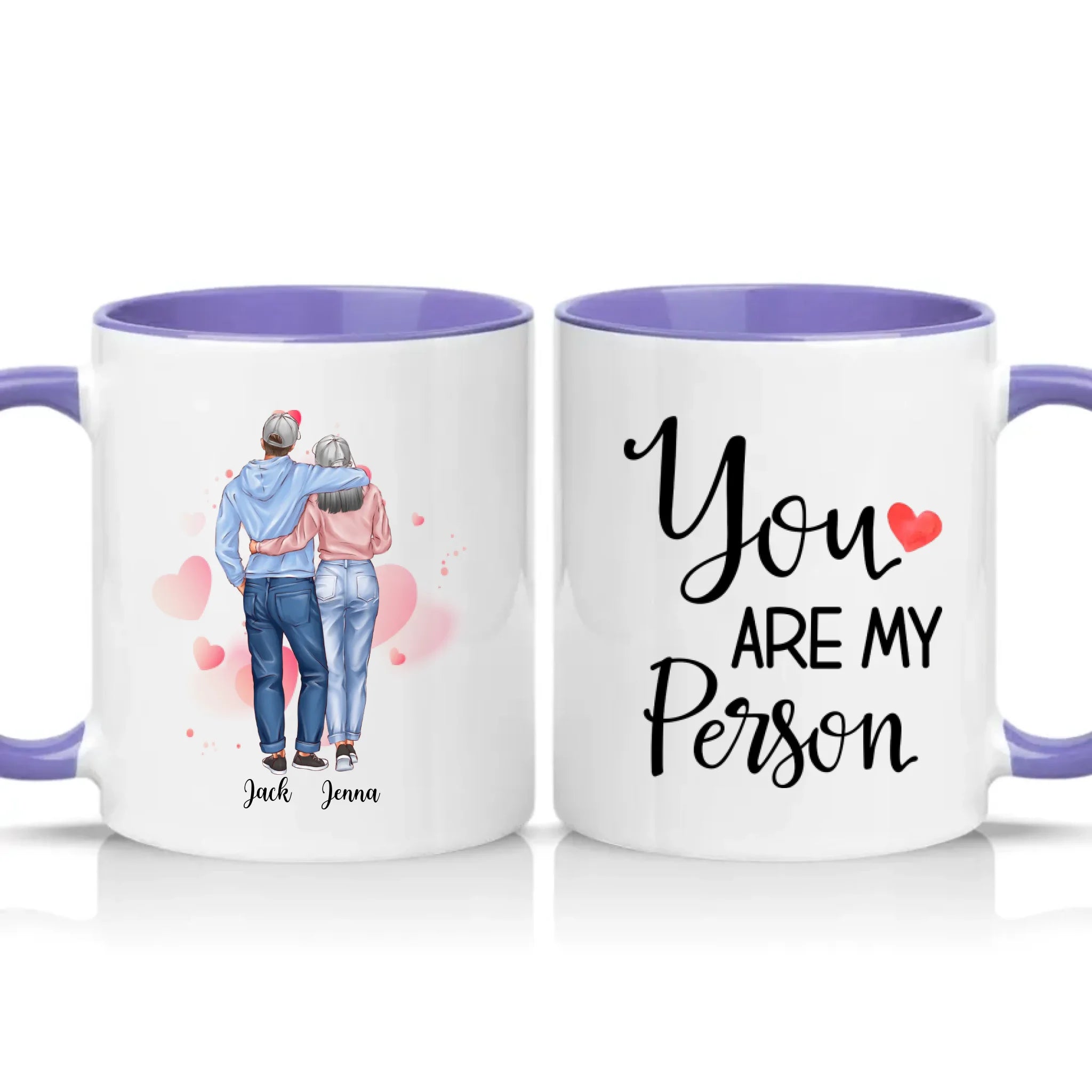 Two Tone 11oz Mug Heather
