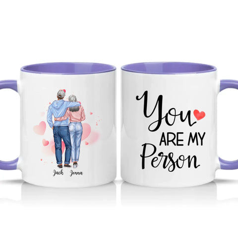 Two Tone 11oz Mug Heather