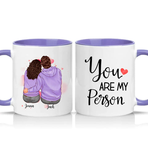 Two Tone 11oz Mug Heather