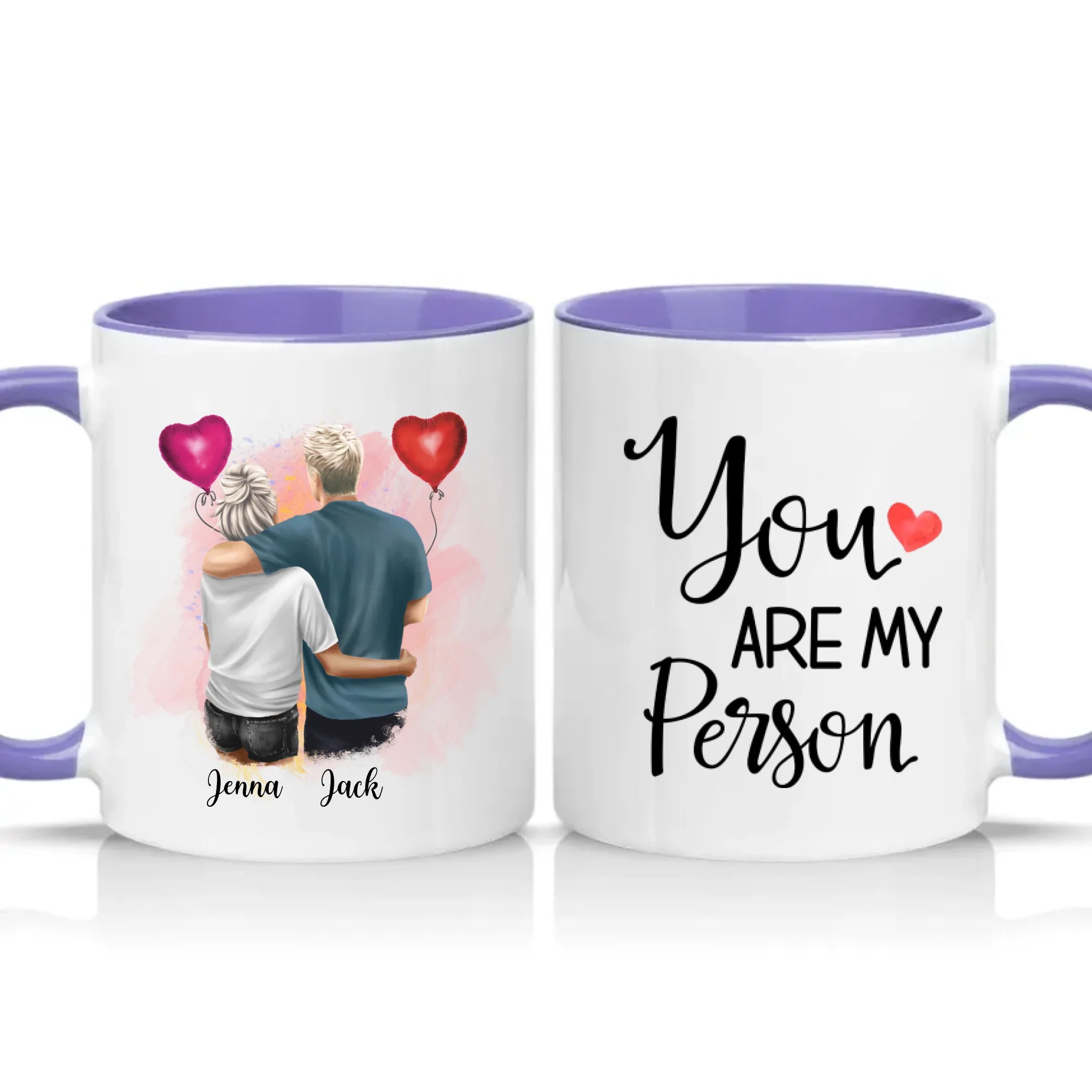 Two Tone 11oz Mug Heather
