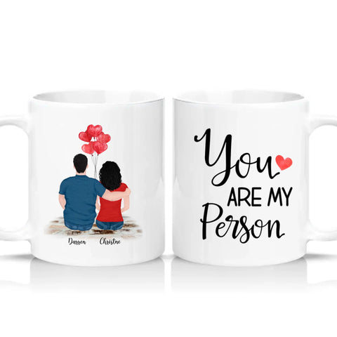 Two Tone 11oz Mug White