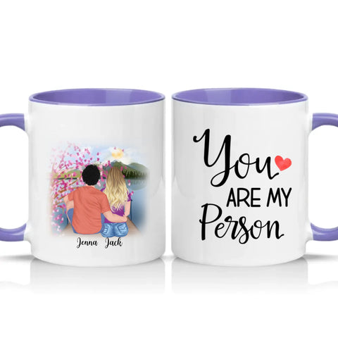 Two Tone 11oz Mug Heather