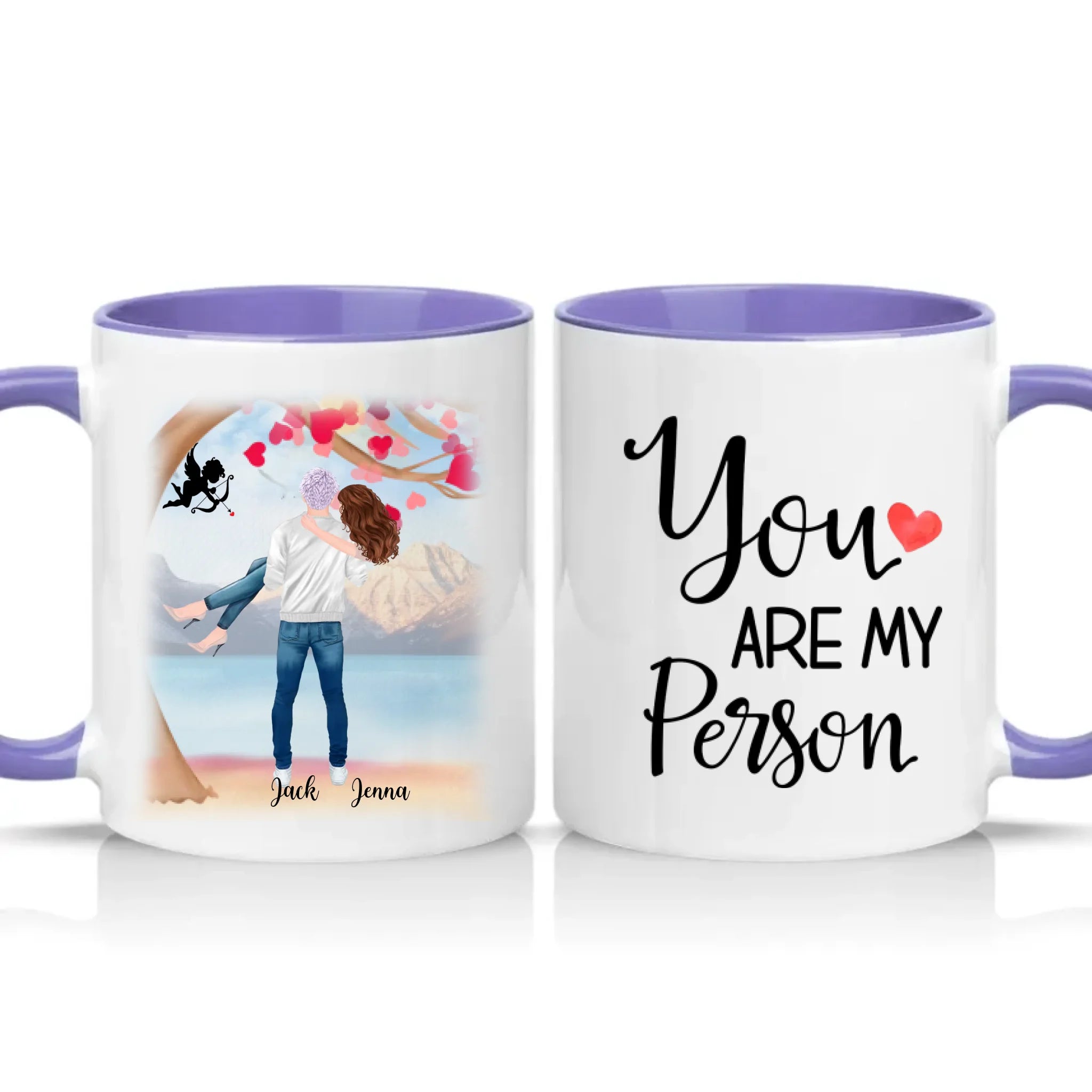 Two Tone 11oz Mug Heather