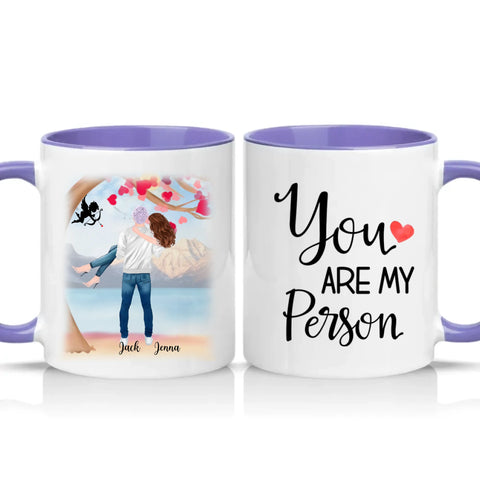 Two Tone 11oz Mug Heather