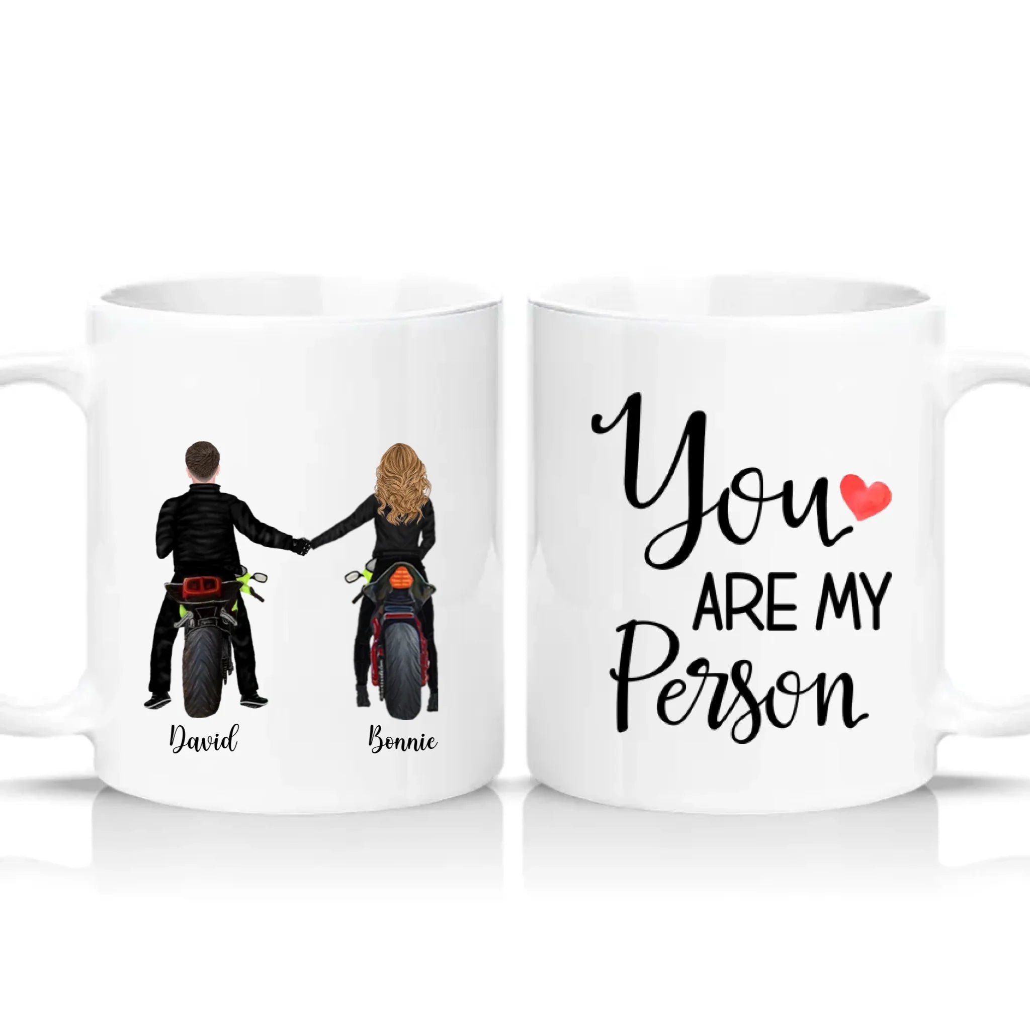 Two Tone 11oz Mug White