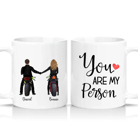 Two Tone 11oz Mug White