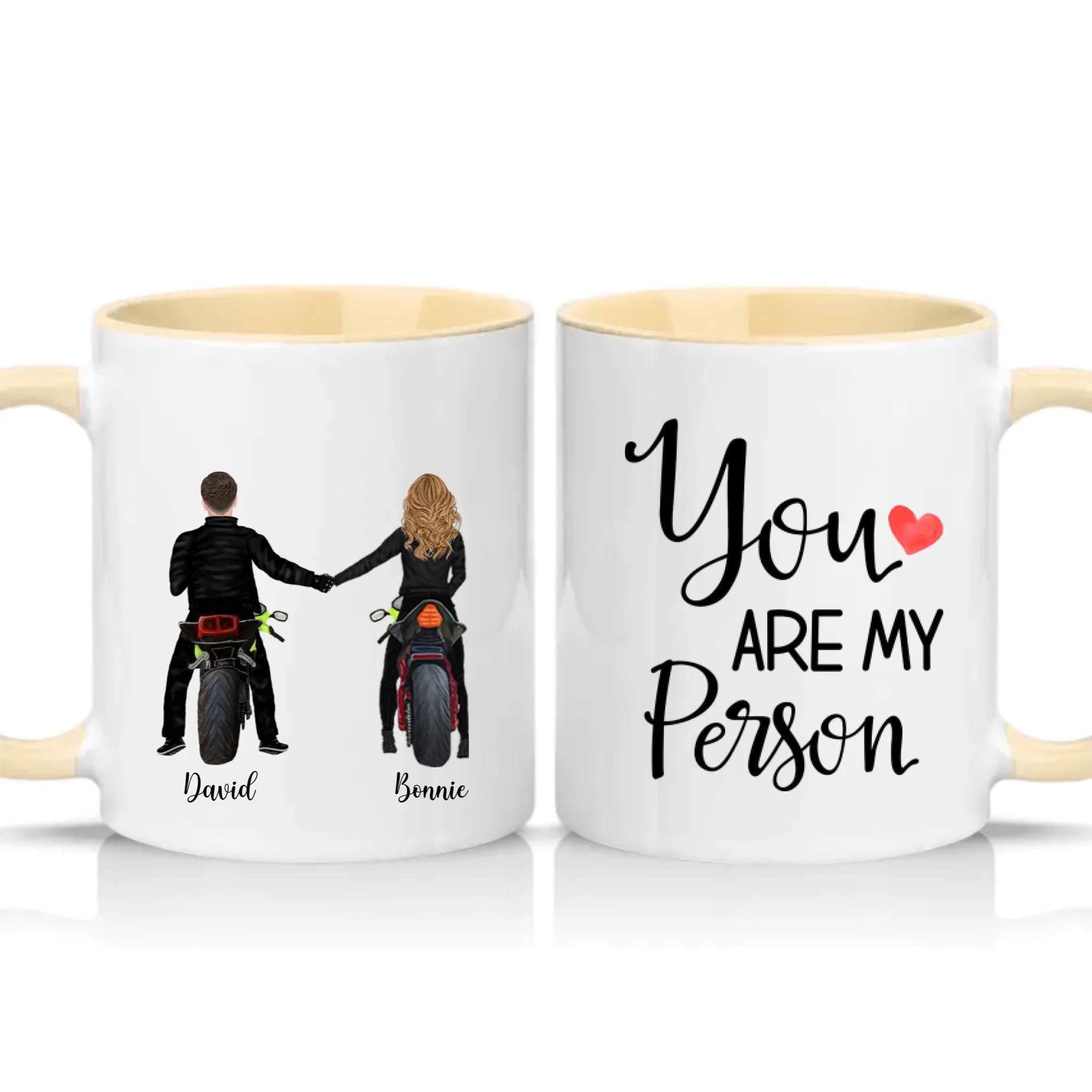Two Tone 11oz Mug Cream