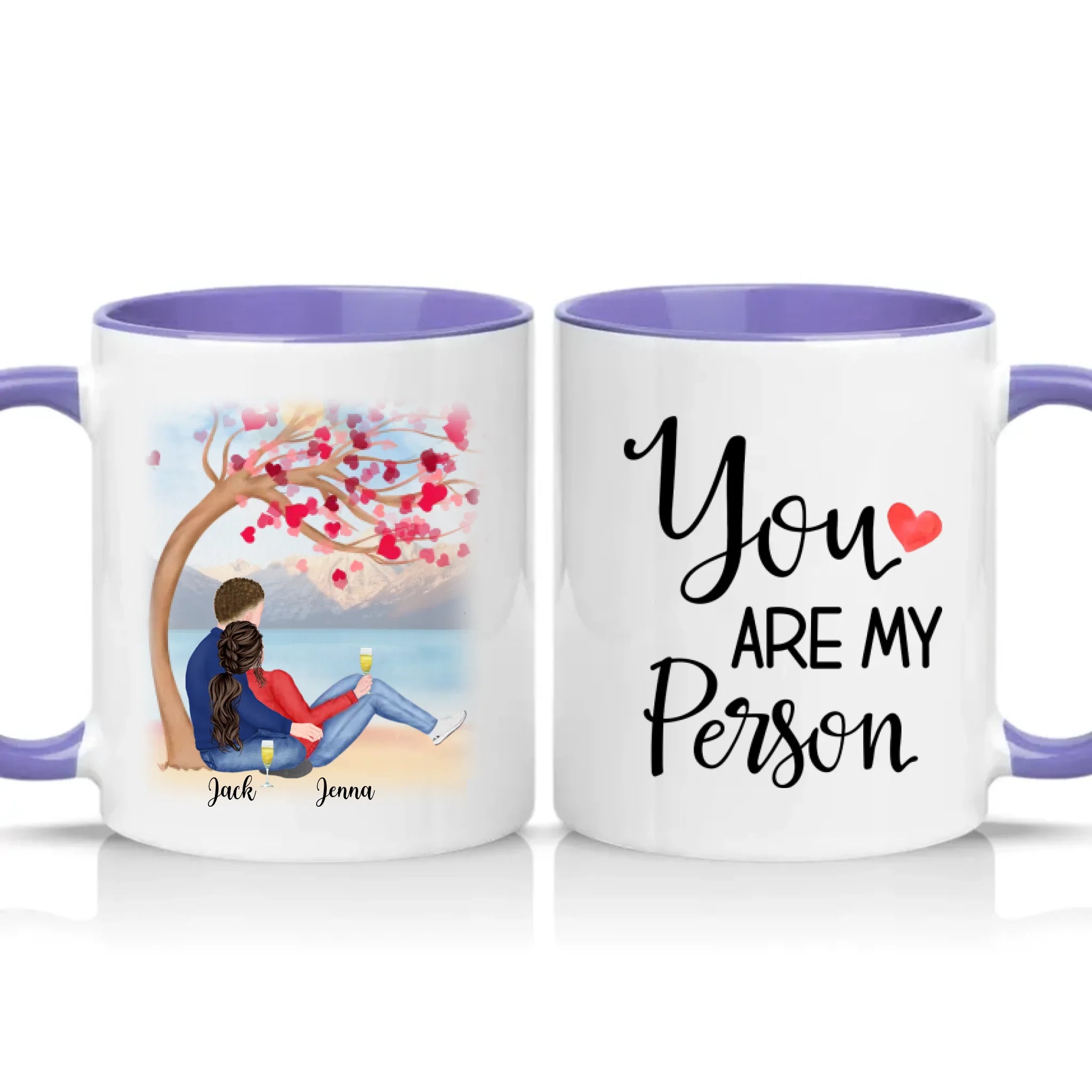 Two Tone 11oz Mug Heather