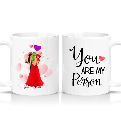 Two Tone 11oz Mug White