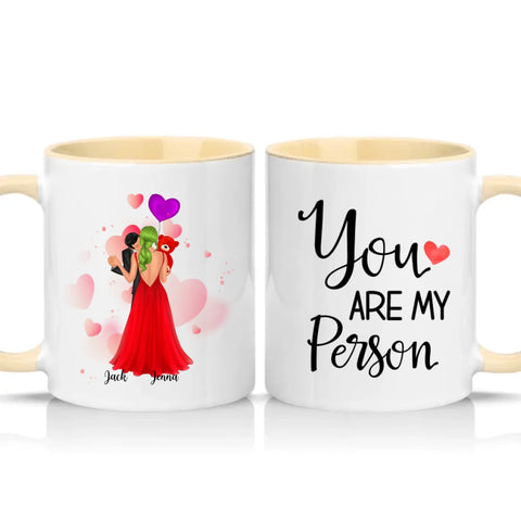 Two Tone 11oz Mug Cream