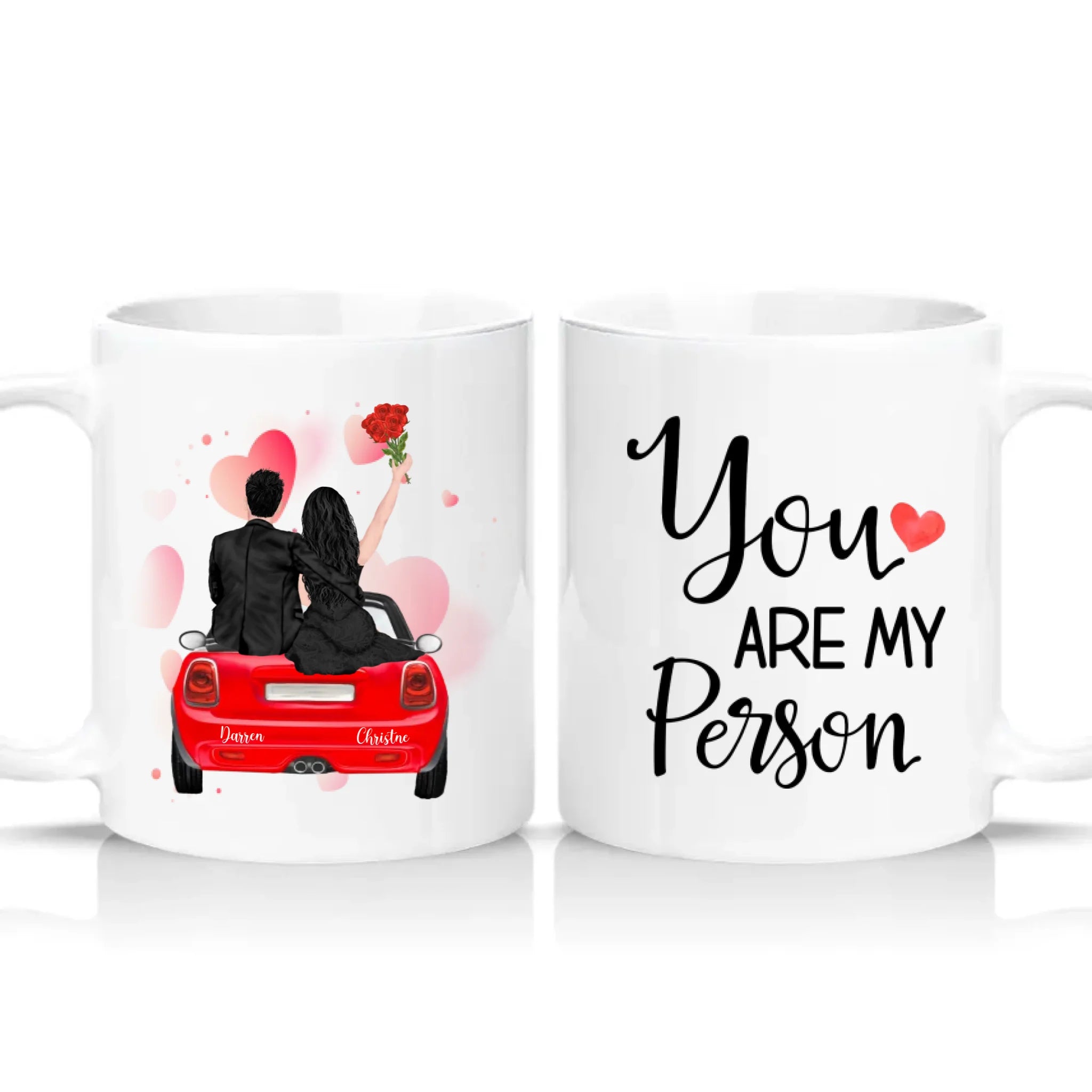 Two Tone 11oz Mug White