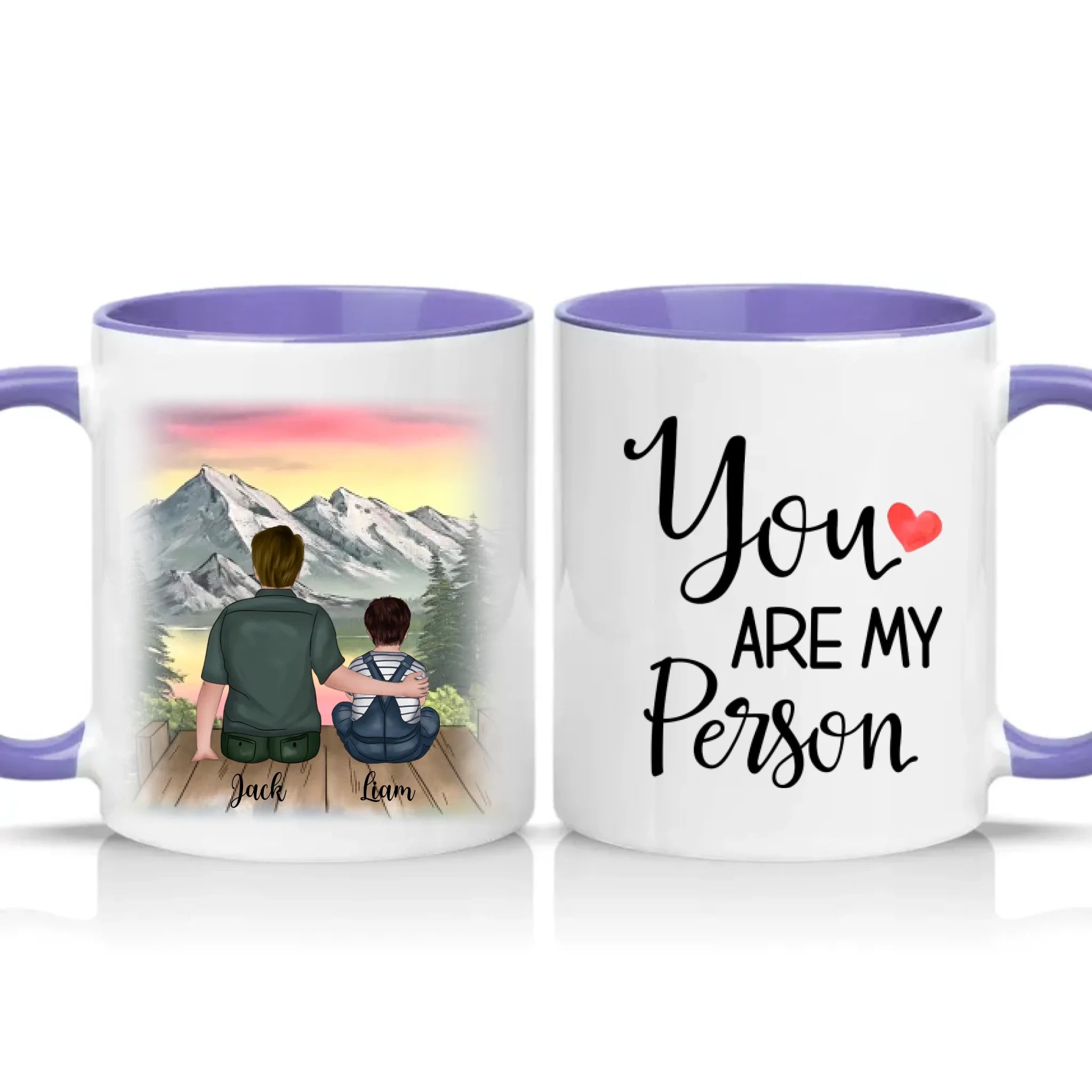 Two Tone 11oz Mug Heather