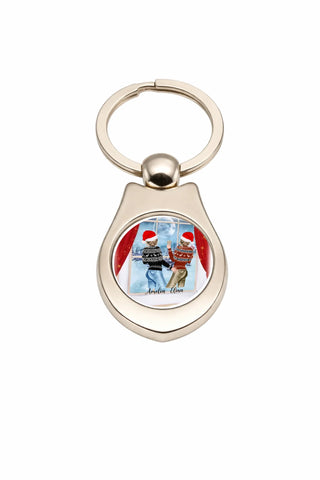 Dye Sub Keyring  swirl