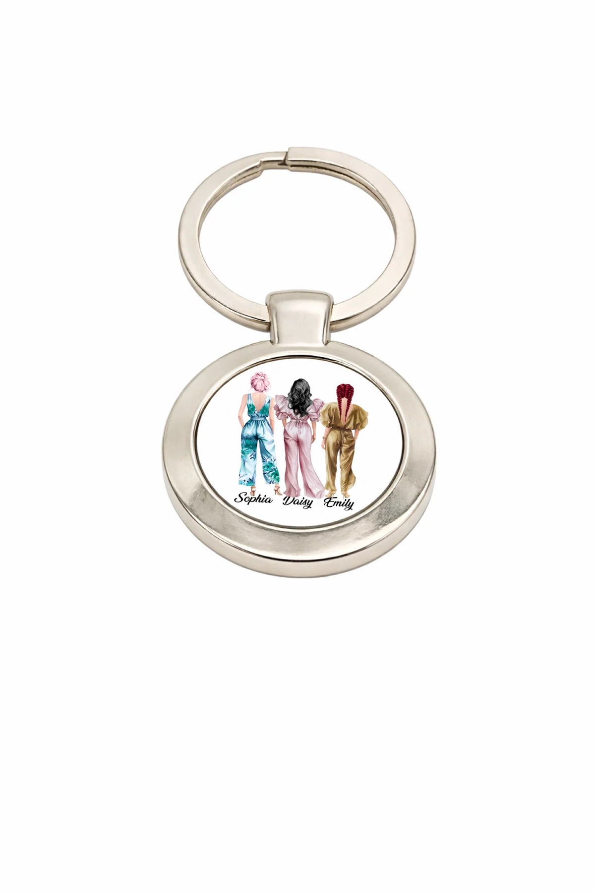 Dye Sub Keyring  circular