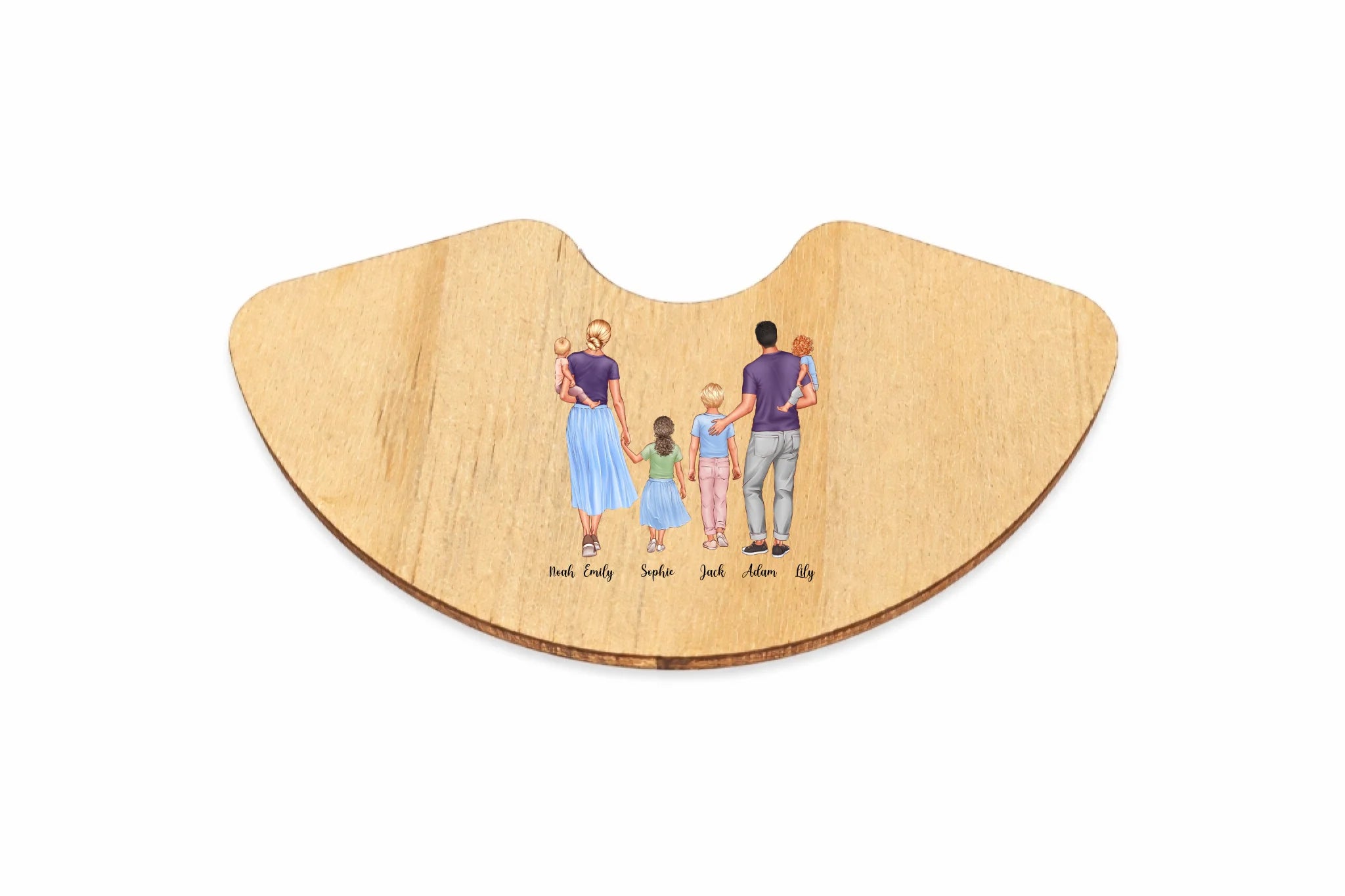 Dye Sub Wood Place Setting Arc