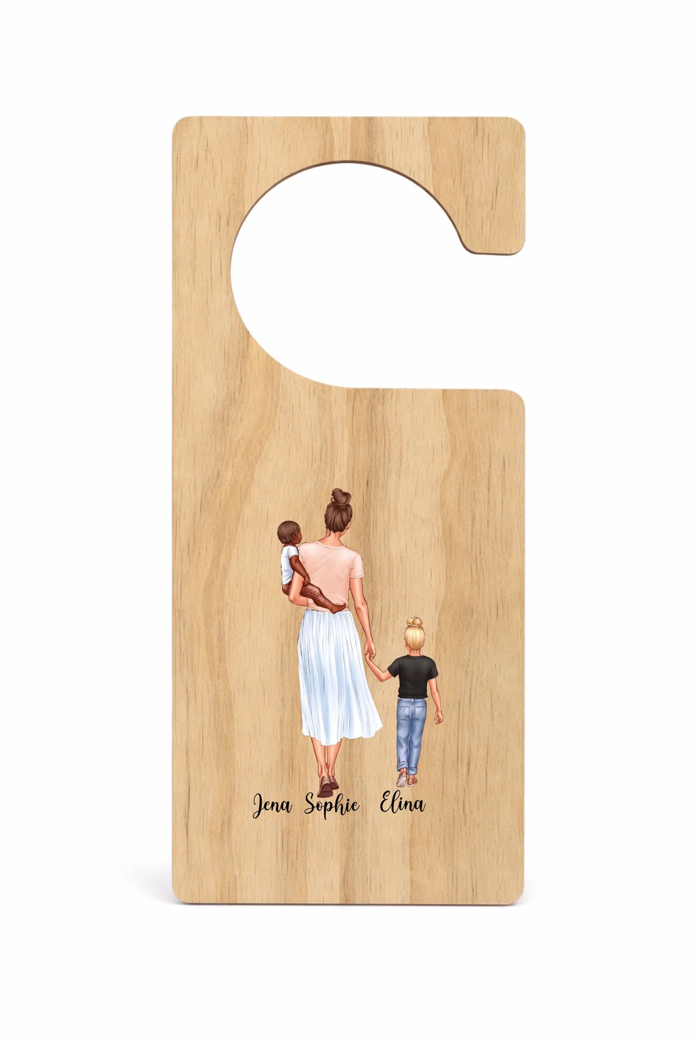 Dye Sub Wood Door Hanger 235x100mm