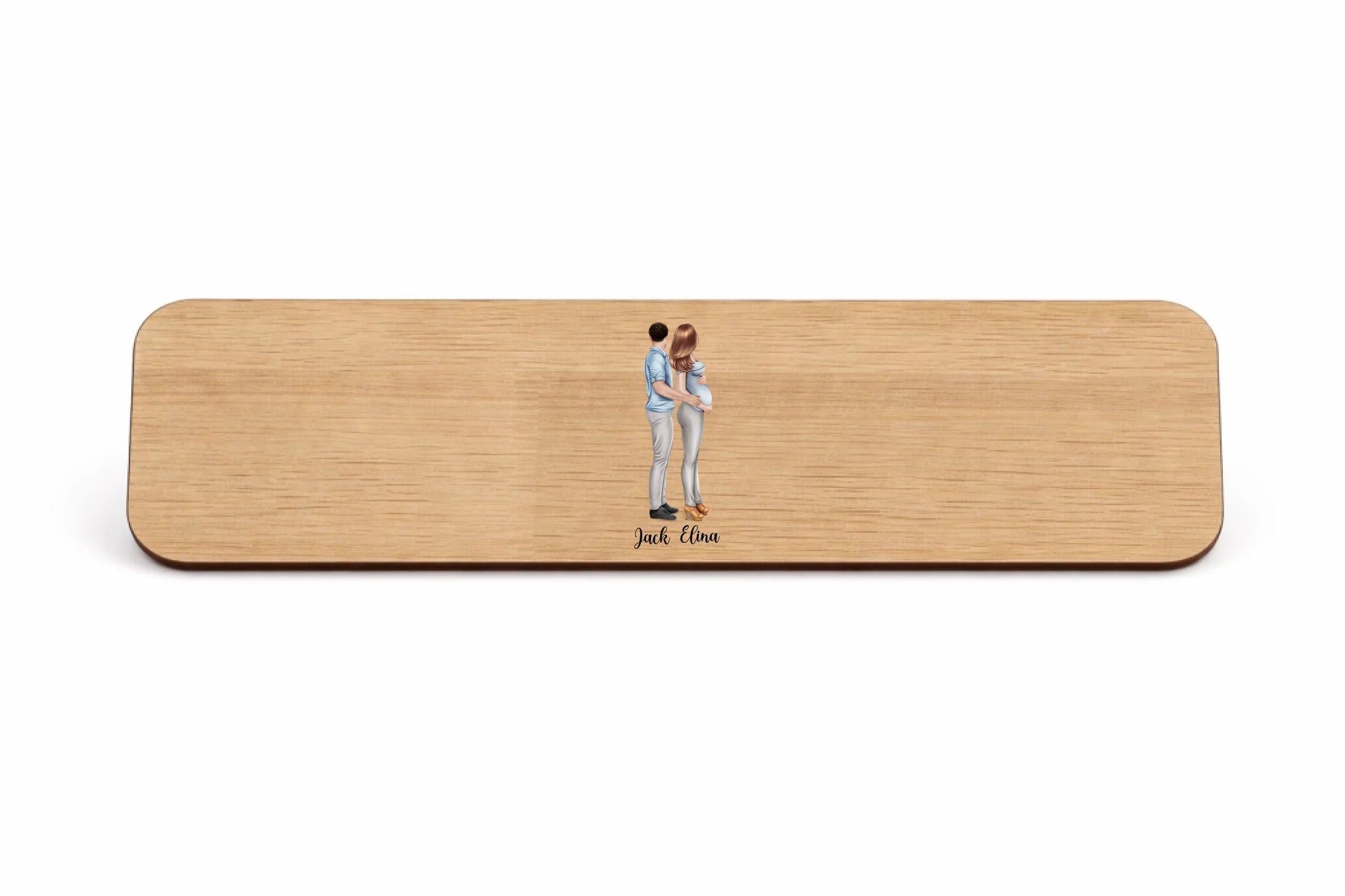 Dye Sub Wood Door Sign 215x60mm