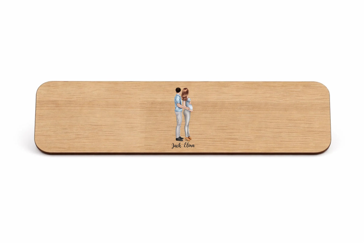 Dye Sub Wood Door Sign 215x60mm