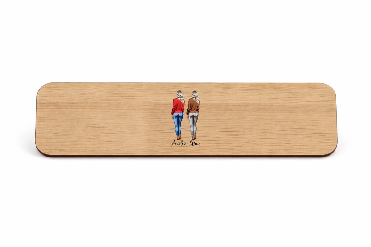 Dye Sub Wood Door Sign 215x60mm