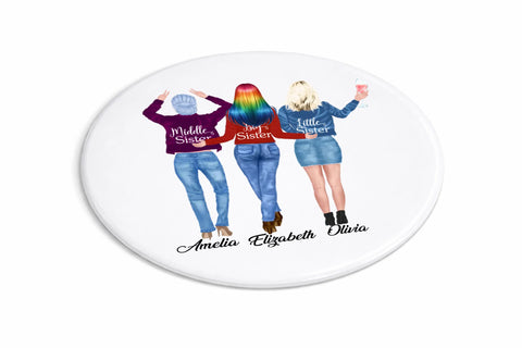 Dye Sub Fridge Magnet Polymer Oval