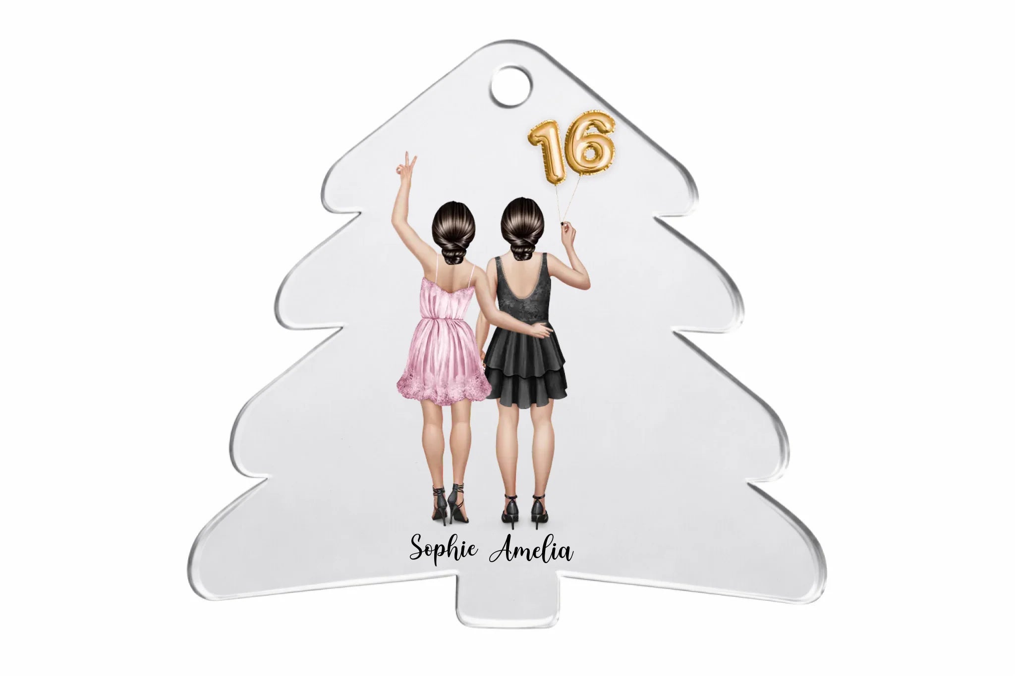 Acrylic Decorations Trees