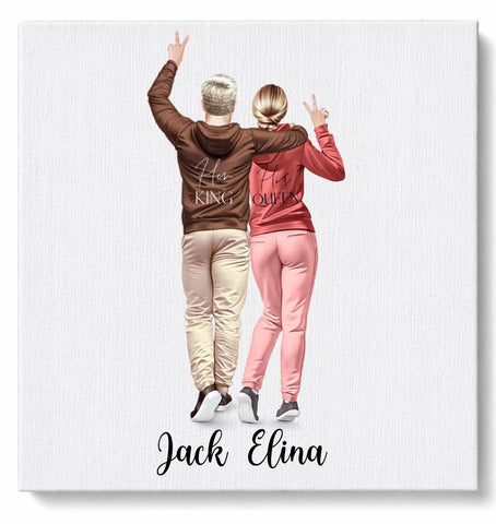 Blank white canvas on clean background